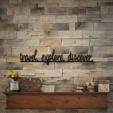Travel Explore Discover Sign